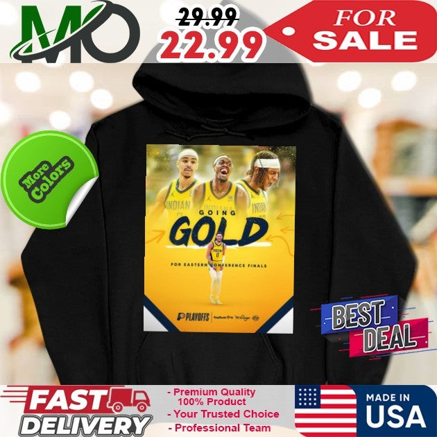 Indiana Pacers Basketball Going Gold For Eastern Conference Finals Shirt