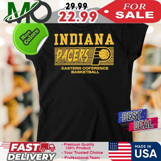 Indiana Pacers T-Shirt Eastern Conference NBA Basketball 2025