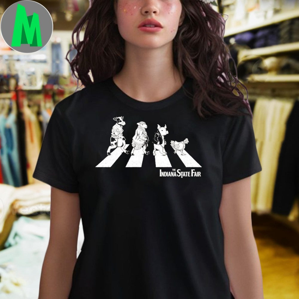 Indiana State Fair Abbey Road Farm Animals Shirt