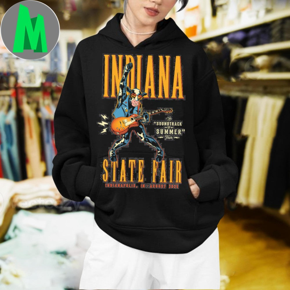Indiana State Fair Rock & Roll Cow T-Shirt