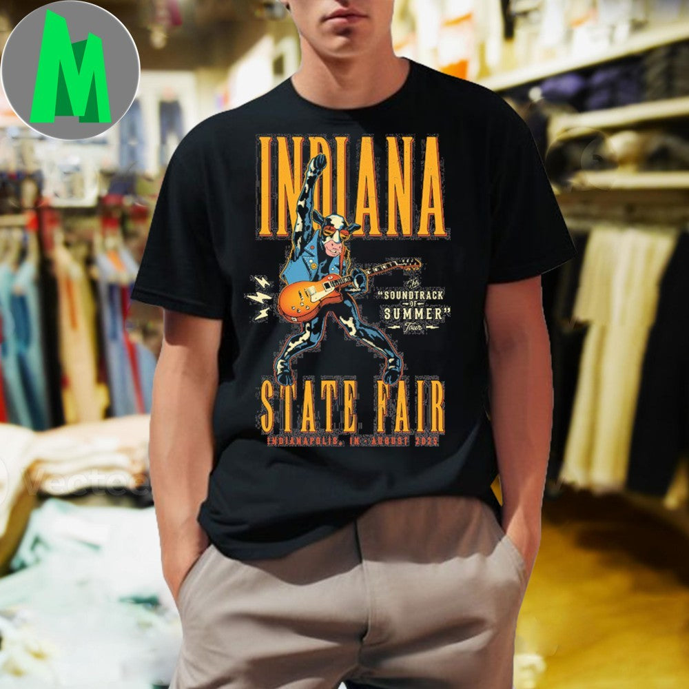Indiana State Fair Rock & Roll Cow T-Shirt