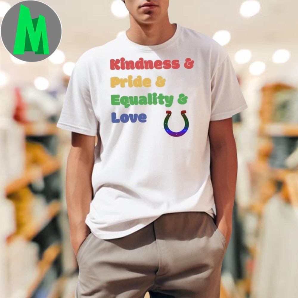 Indianapolis Colts Colorful LGBT Shirt