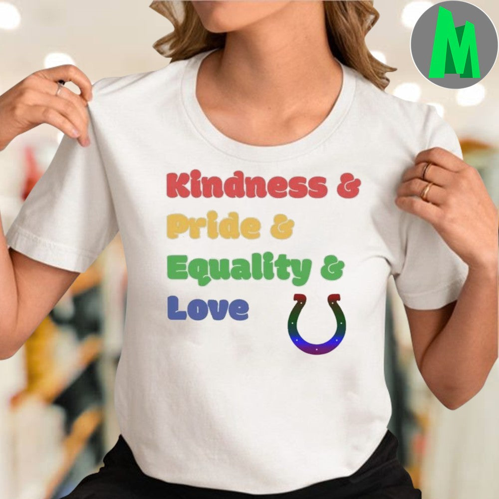 Indianapolis Colts Colorful LGBT Shirt