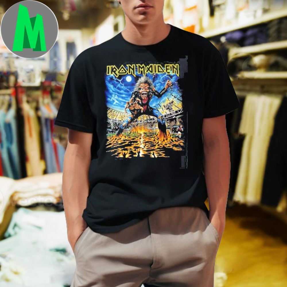 Iron Maiden London England Run For Your Lives World Tour 2025 Exclusive Event Tee At London Stadium On June 28 2025 Shirt