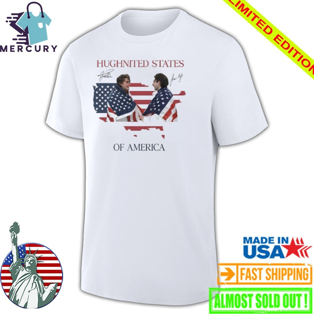 Jack Hughes Hughnited States Of America Shirt