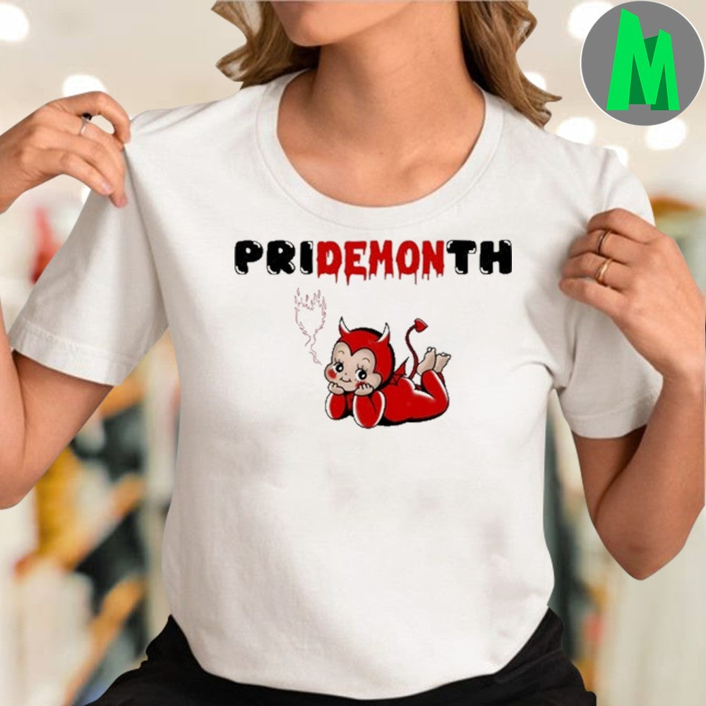 Jen Bryant Pridemonth Kewpie Black Text Shirt