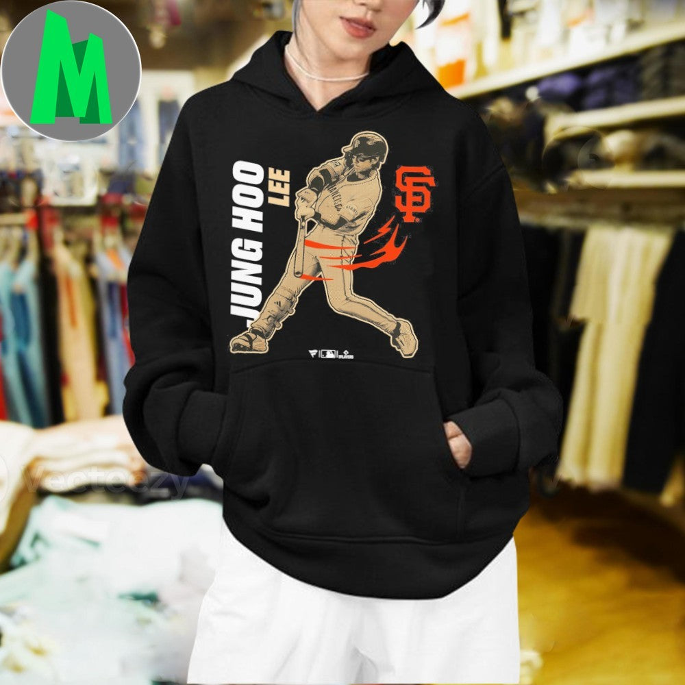Jung Hoo Lee San Francisco Giants Baseball Player Graphic T-Shirt MLB Fan Apparel