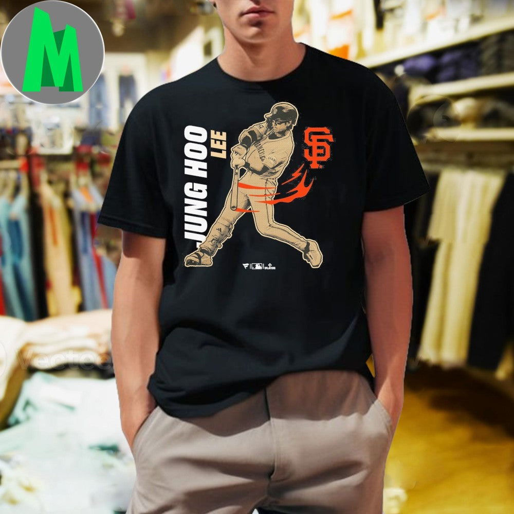 Jung Hoo Lee San Francisco Giants Baseball Player Graphic T-Shirt MLB Fan Apparel