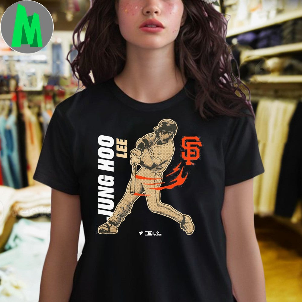 Jung Hoo Lee San Francisco Giants Baseball Player Graphic T-Shirt MLB Fan Apparel