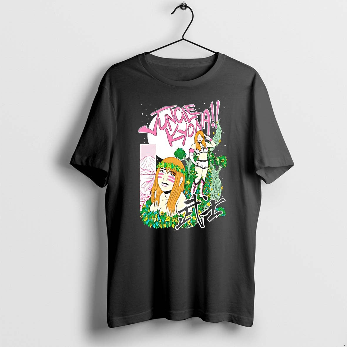 Official Jungle Kyona Bushi Warrior Pro Wrestling T Shirts Jpg