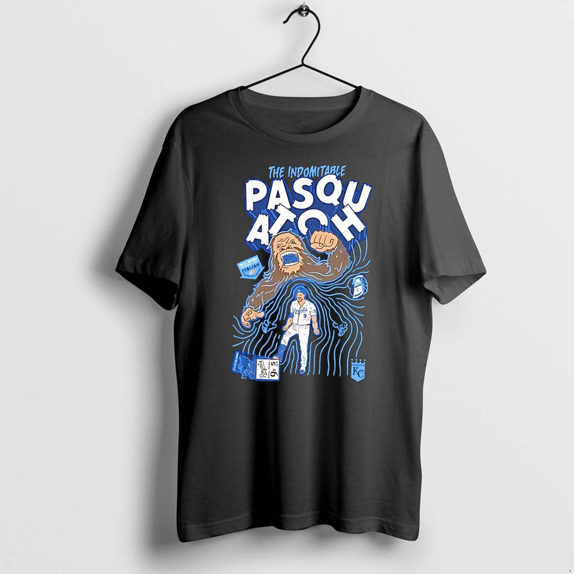 Official Kc Royals The Indomitable Pasquatch 2026 Tee T Shirts Jpg