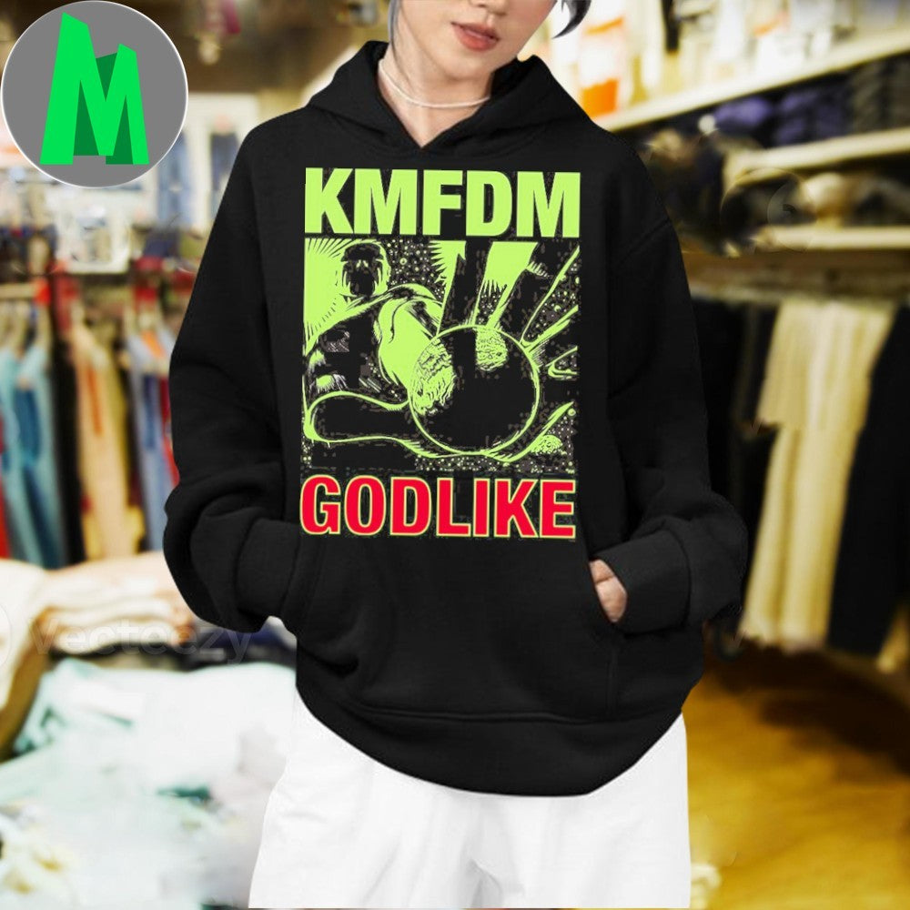 KMFDM Godlike Industrial Band Graphic T-Shirt