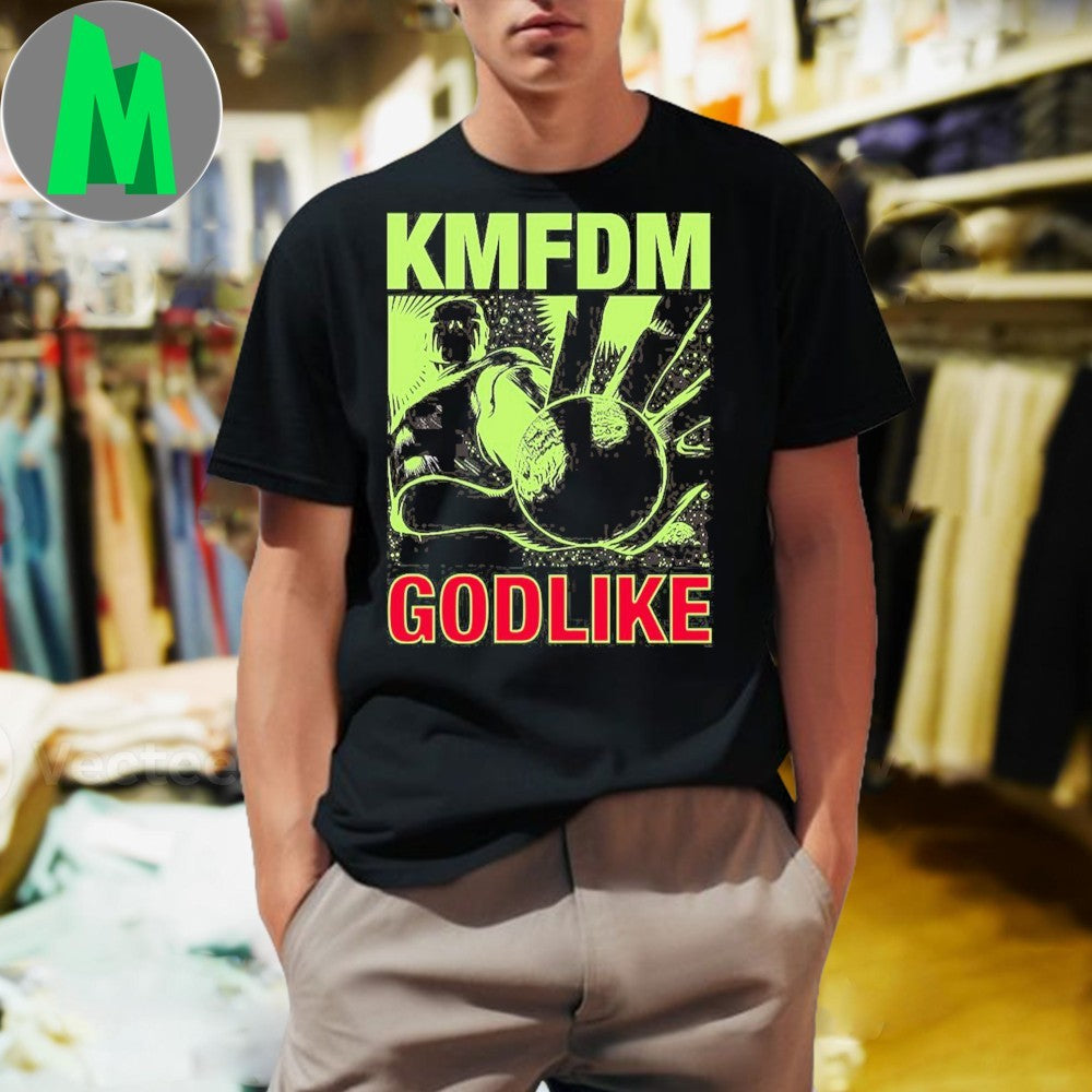KMFDM Godlike Industrial Band Graphic T-Shirt