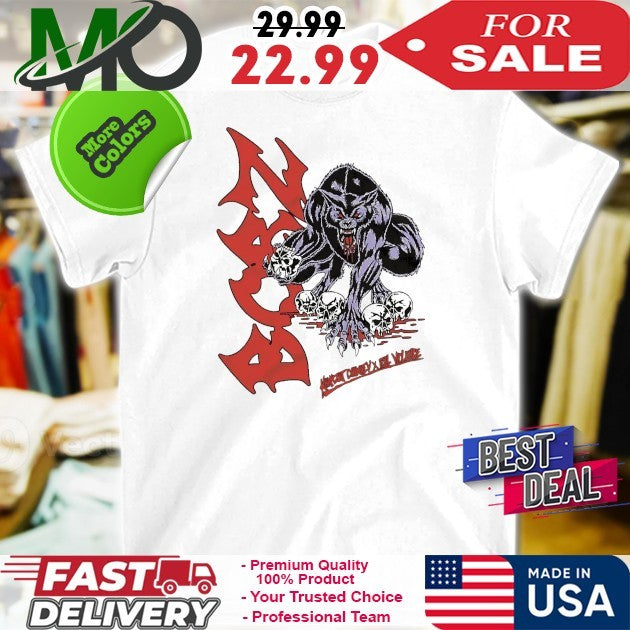 Khamzat Chimaev Wolf Skull Scary Look Violent Aesthetic Shirt
