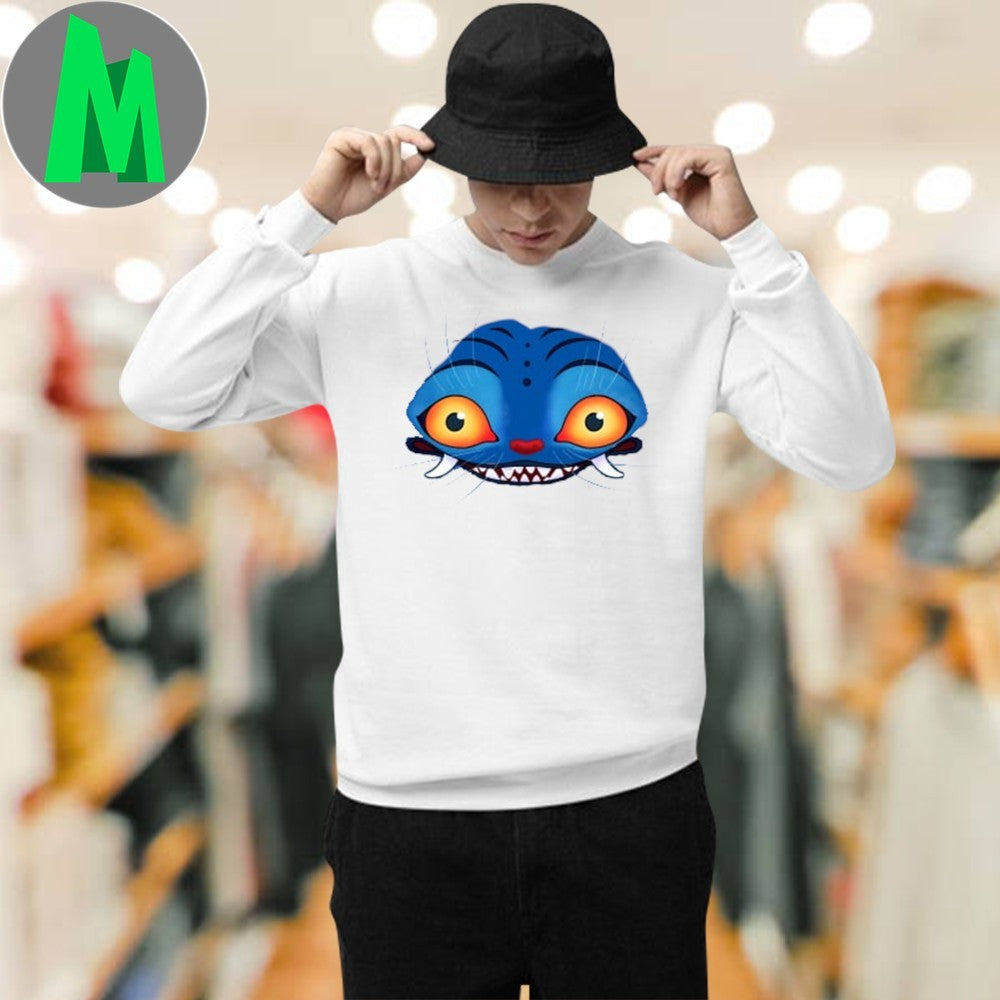 Kpop Hunters Blue Tiger Derpy Shirt