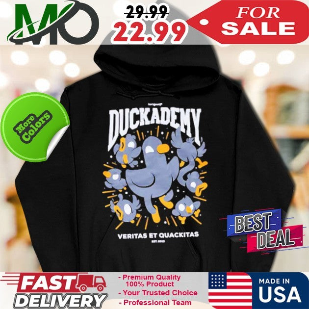 Kurzgesagt Duckademy Veritas Et Quackity Shirt