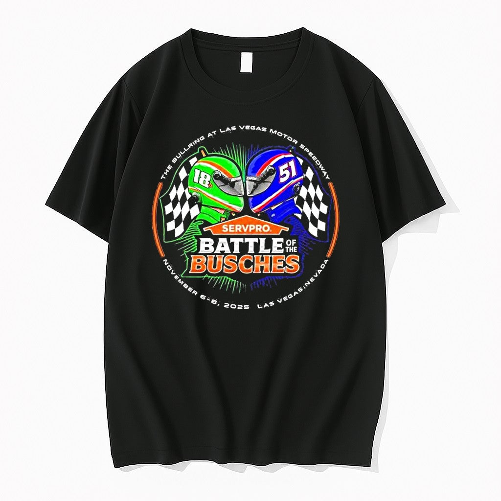 Official Kyle Buschs Wife Battle Of The Buschs 1 T Shirts Jpg