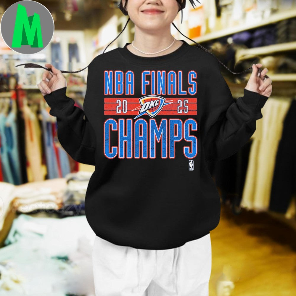 Ladies OKC Thunder 2025 NBA Finals Champs Shirt