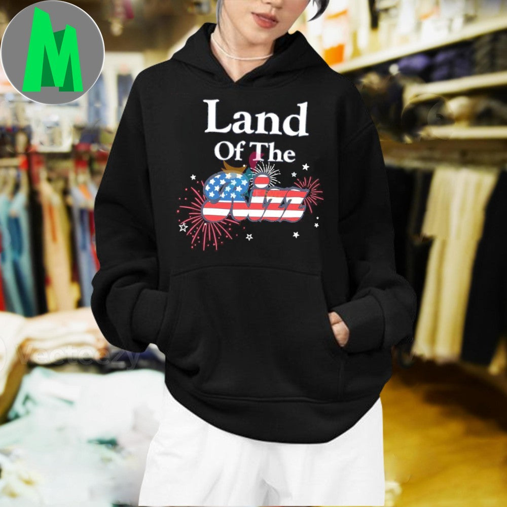 Land Of The Rizz Funny Patriotic Fourth Of July Meme Style Shirt