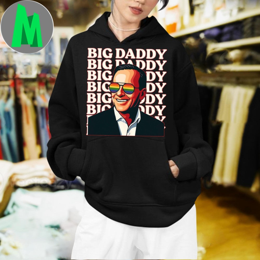 Liberal Team With Mark Carney Big Daddy Toronto Pride 2025 T-Shirt