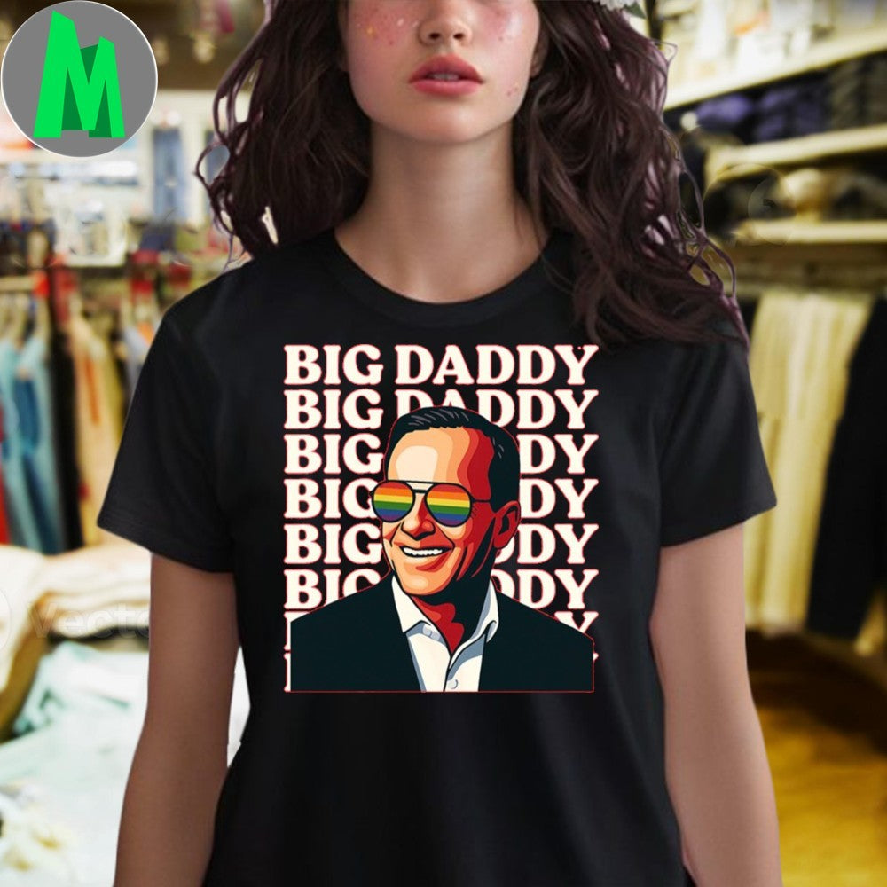 Liberal Team With Mark Carney Big Daddy Toronto Pride 2025 T-Shirt