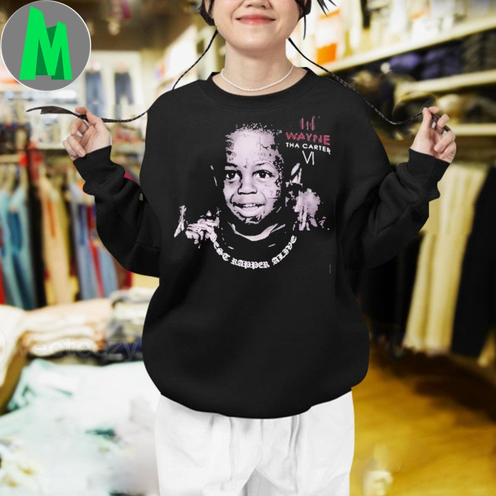 Lil Wayne Tha Carter VI Baby Rapper Graphic T-Shirt