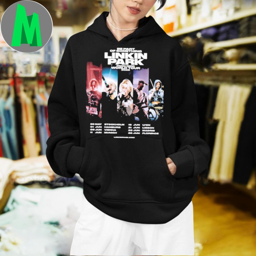 Linkin Park From Zero World Tour 2026 Poster Schedule Tour Dates Unisex T-Shirt