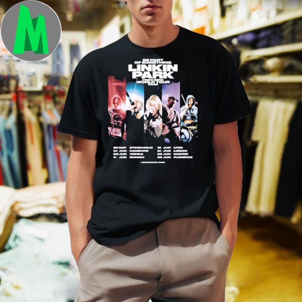 Linkin Park From Zero World Tour 2026 Poster Schedule Tour Dates Unisex T-Shirt