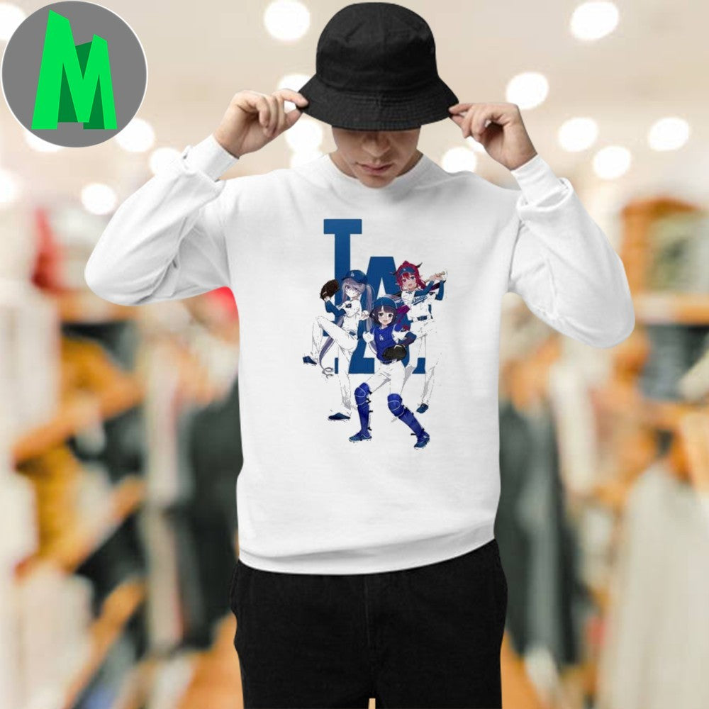 Los Angeles Dodgers MLB x Hololive Night 2025 Shirt