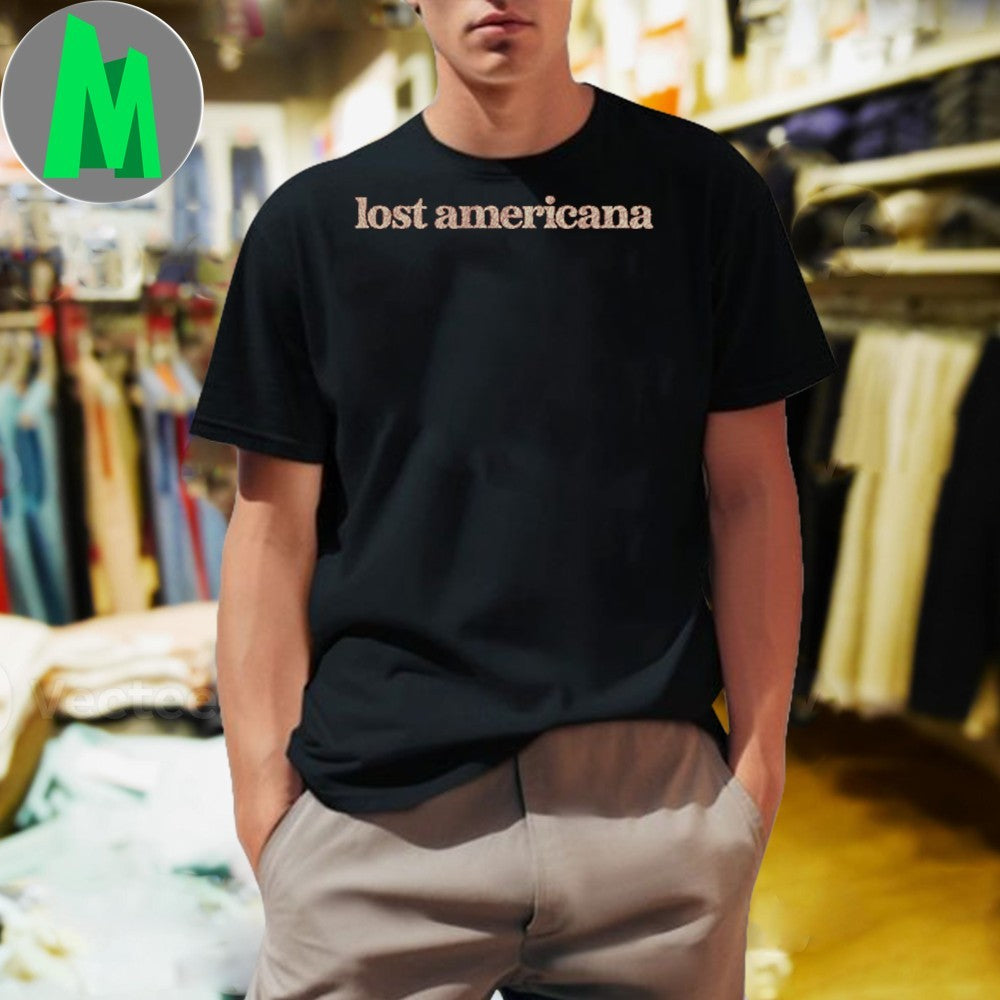 Lost Americana Minimalist Graphic T-Shirt