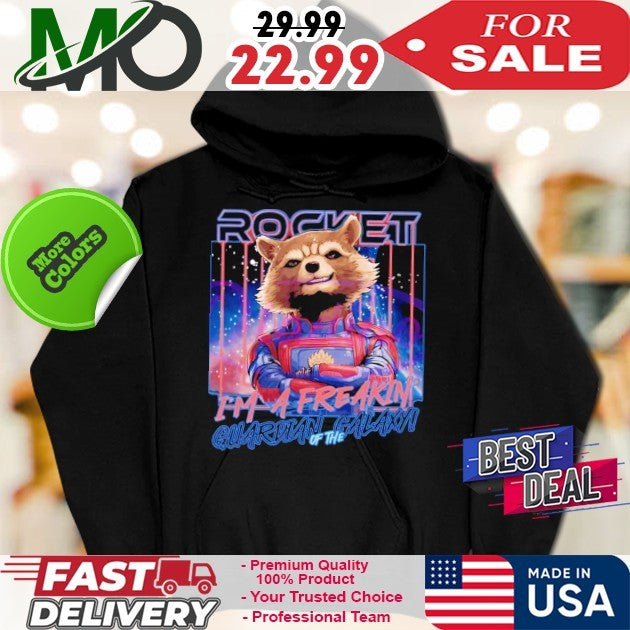 MCU Superhero Rocket Raccoon Shirt