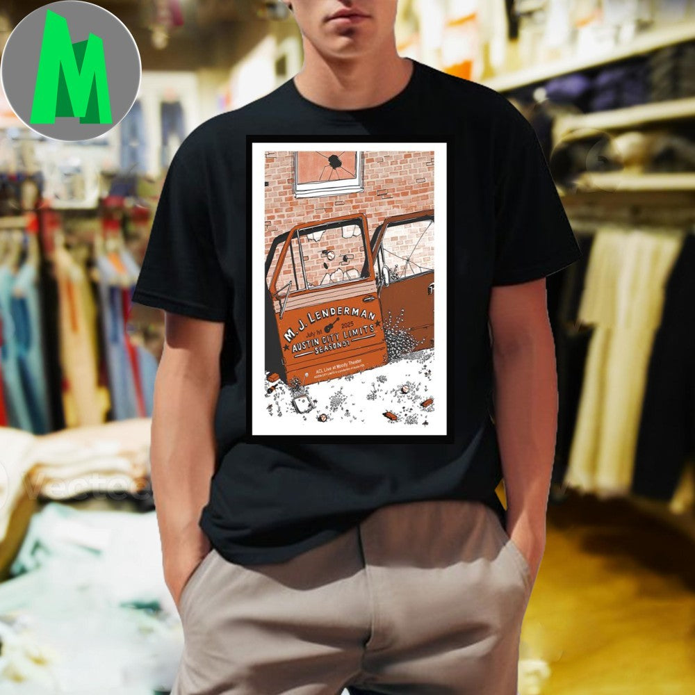 MJ Lenderman Austin City Limits Poster Shirt