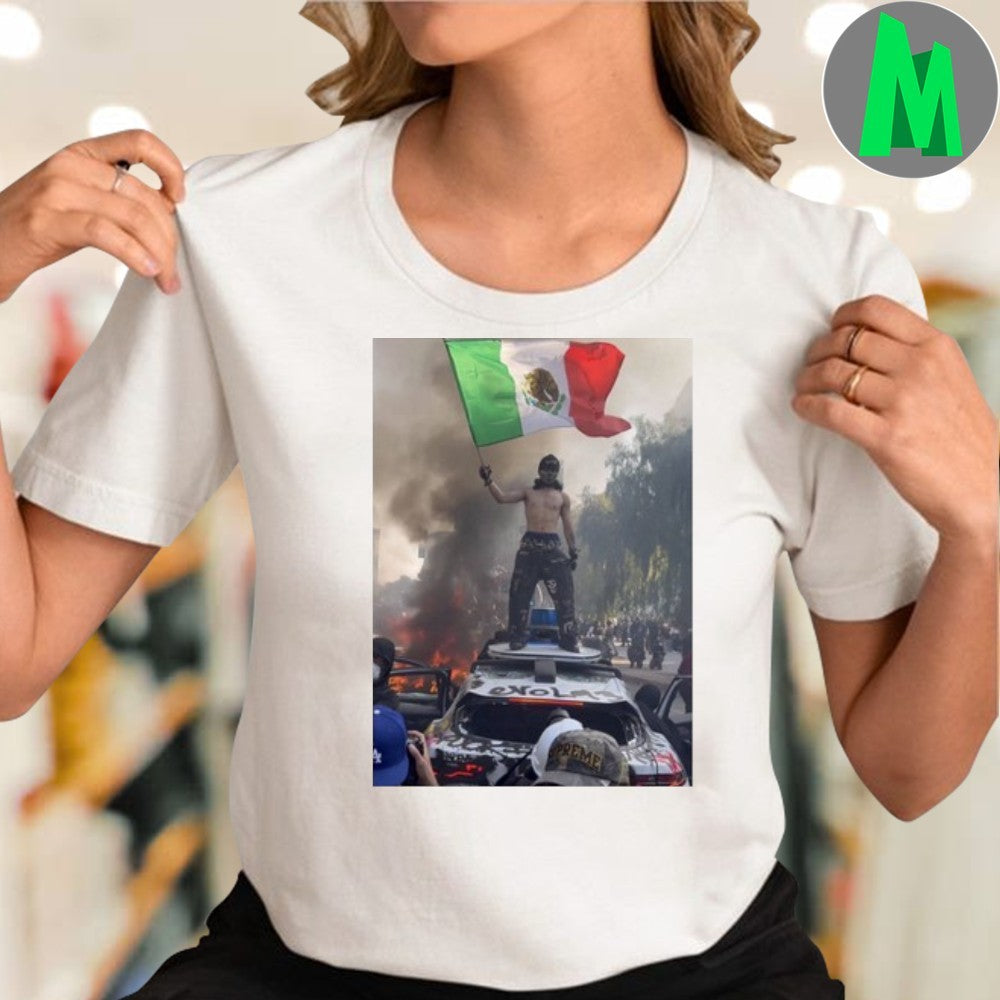 Make California America Again Protest Graphic T-Shirt