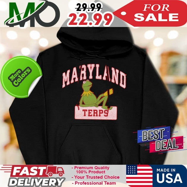Maryland Terrapins x Muppets Blue 84 Unisex Commencement Pullover Shirt