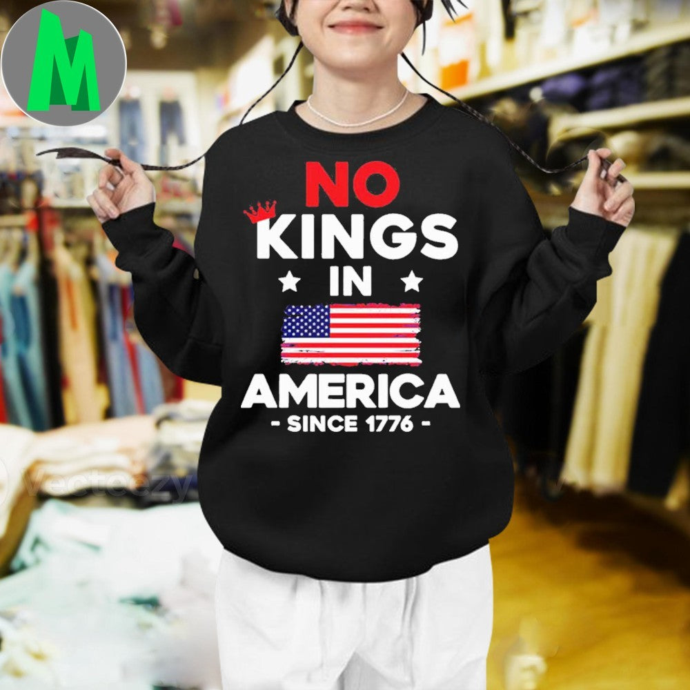Men_s No King in America Since 1776 Shirt