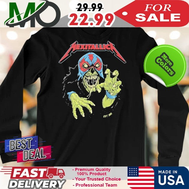 Metallica Est 2008 Design Artwork By Puis Calzada Official Metallica Shirt