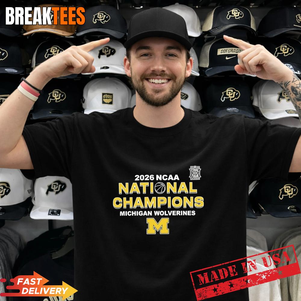 Michigan Wolverines 2026 NCAA Men’s Basketball National Champions Logo Shirt