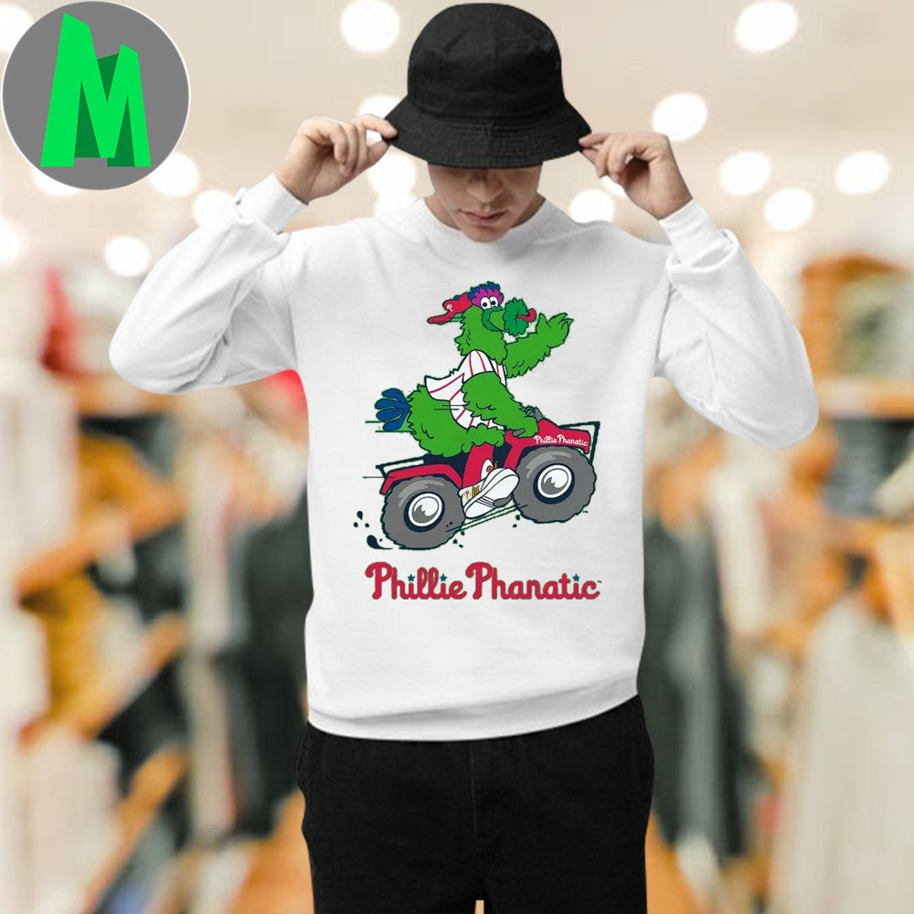 Mitchell & Ness Youth Philadelphia Phillies Phillie Phanatic T-Shirt Baseball Fan Tee