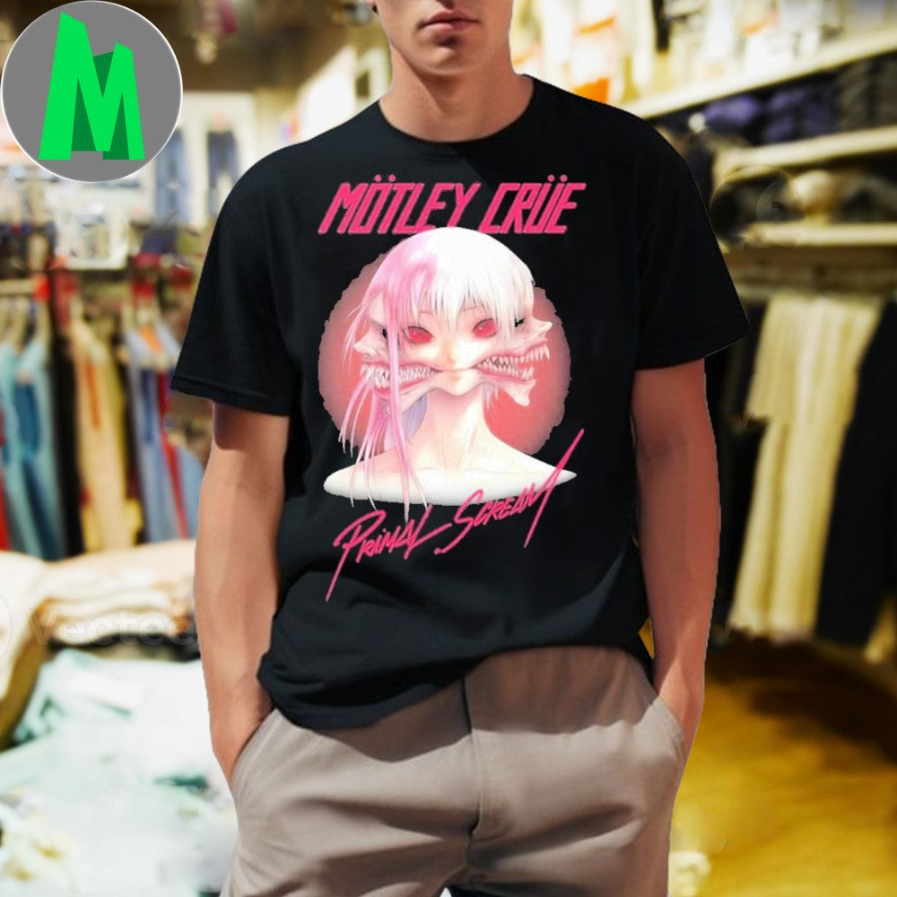 Motley Crue Primal Scream By Brando Chiesa Rockabilia Exclusive Shirt