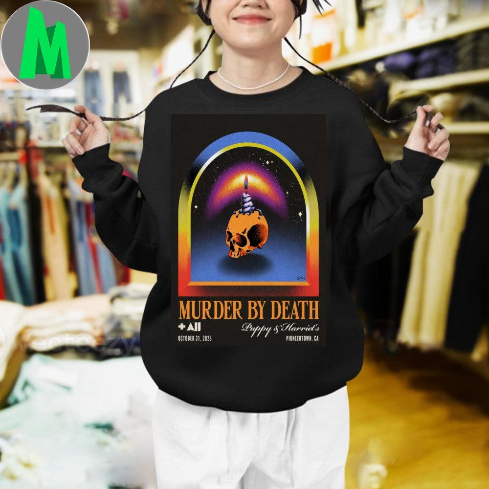 Murder By Death Pappy & Harriet’s Pioneertown 2025 Concert Poster Shirt