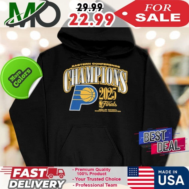 NBA Indiana Pacers 2025 Eastern Conference Champions Shirt