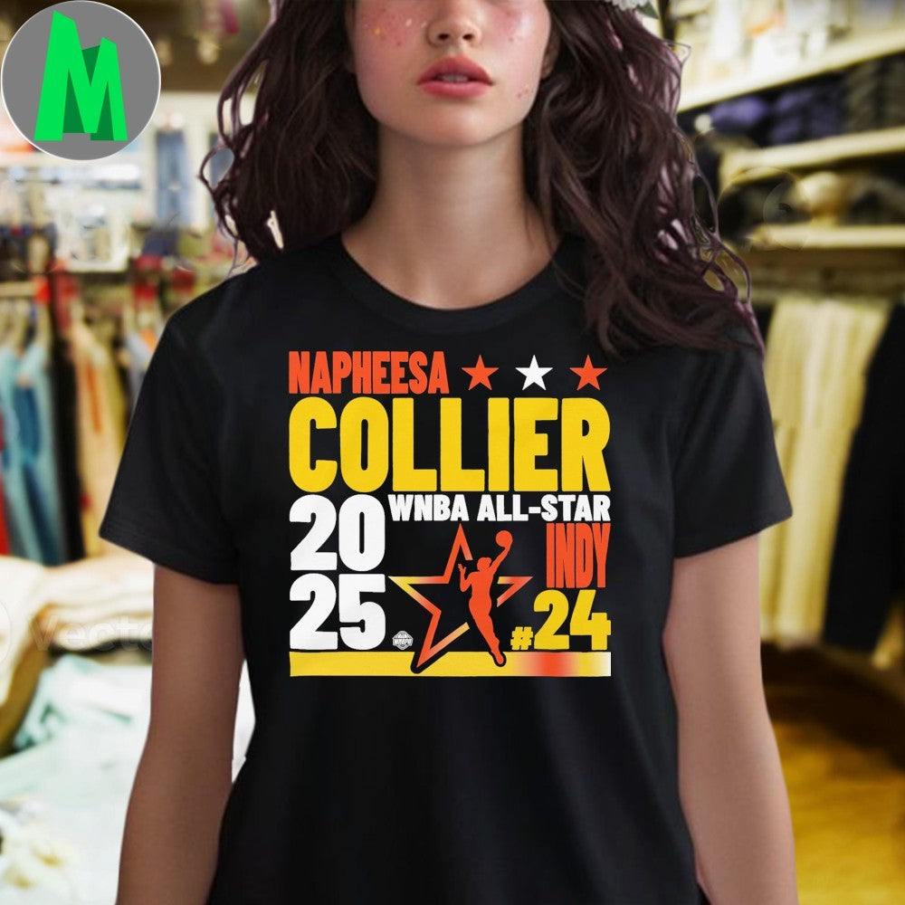 Napheesa Collier 2025 WNBA All-Star Game #24 Player Minnesota Lynx Fan Shirt