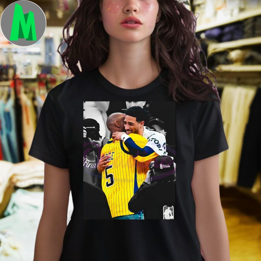 Nba Finals Haliburton Celebration With Dad Shirt