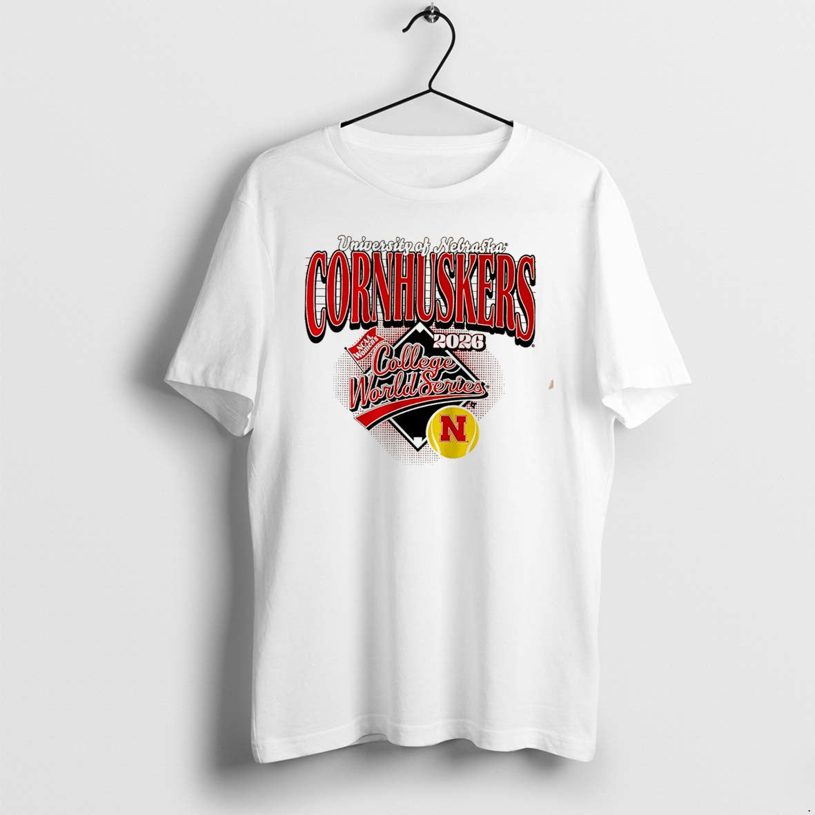 Official Nebraska Softball 2026 Ncaa Womens College World Series Tee T Shirts
