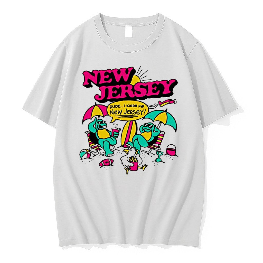 Official New Jersey Dude I Kinda Fw Beach Summer Vacation T Shirts Jpg