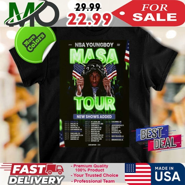 New Shows Added 2025 Never Broke Again Poster Shirt