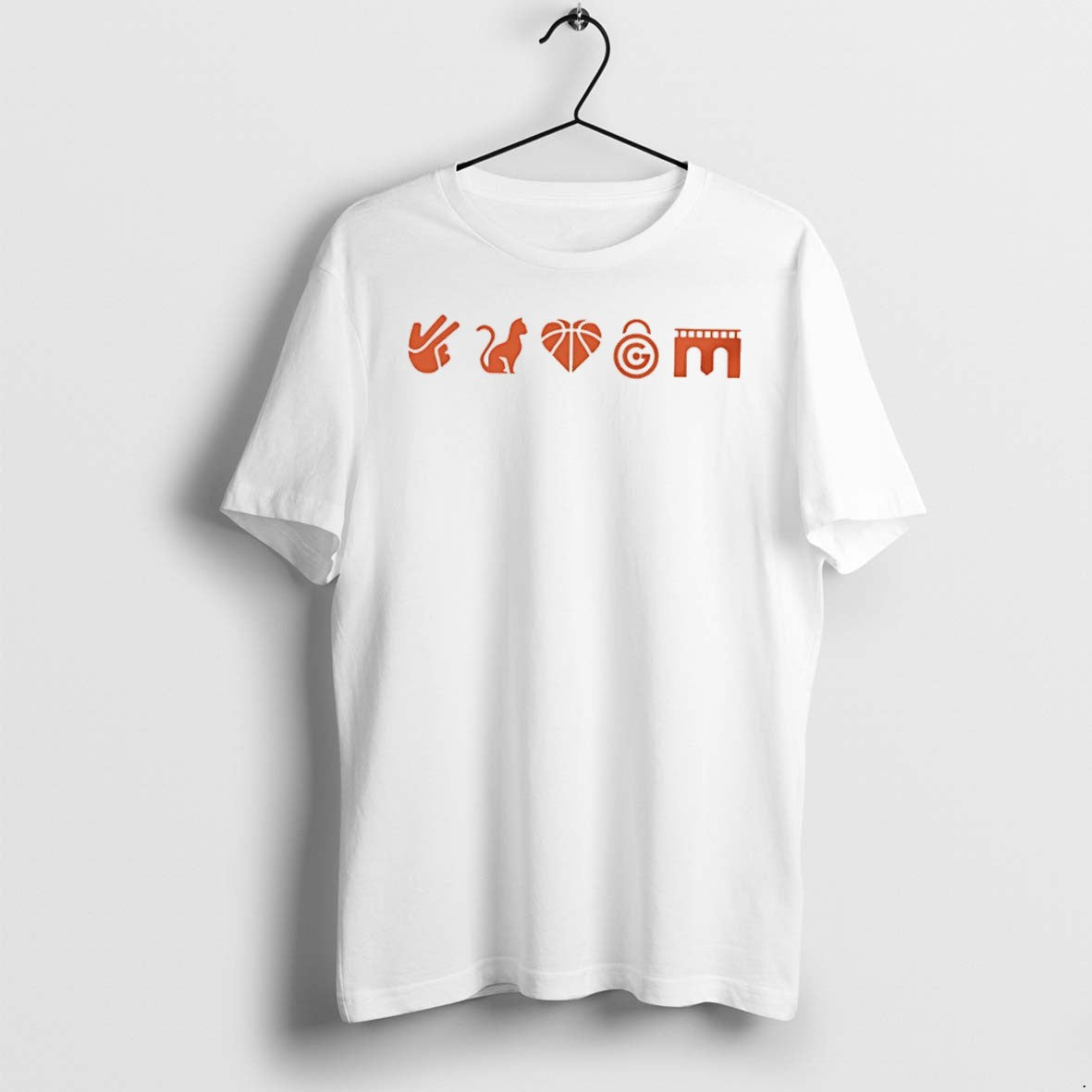 Official New York Knicks 5 Icons White Tee T Shirts Jpg