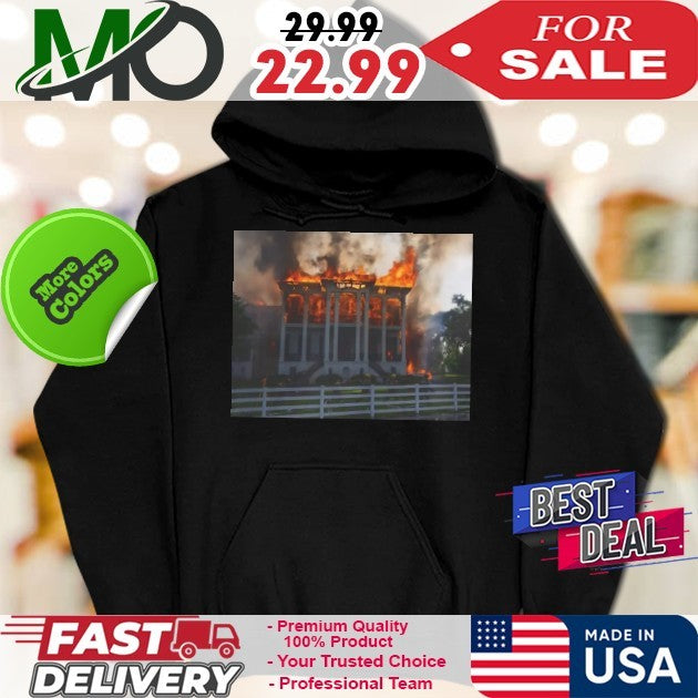 Nottoway Plantation Fire Shirt