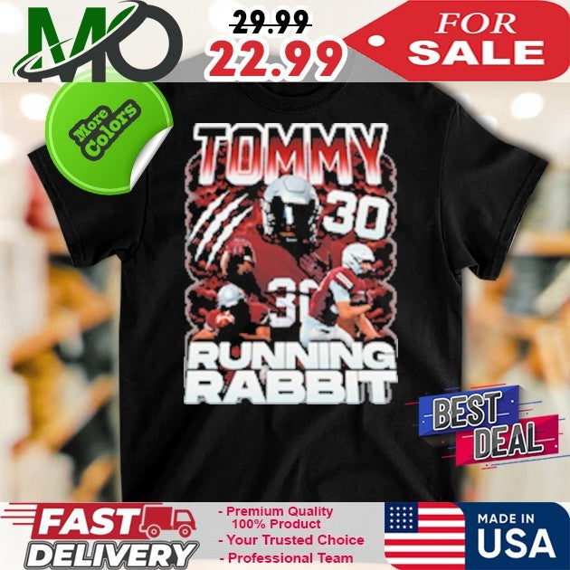 Number 30 Tommy Running Rabbit Shirt