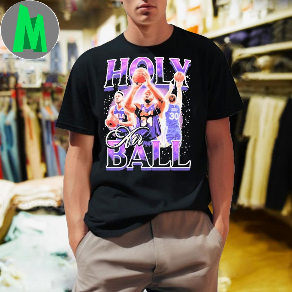 Number 34 Holy Air Ball Basketball T-Shirt